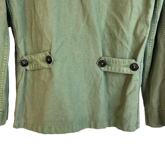 CLOSED Clothing Traveller's Joy Military Inspired Canvas Jacket SZ L - Picture 7 of 10